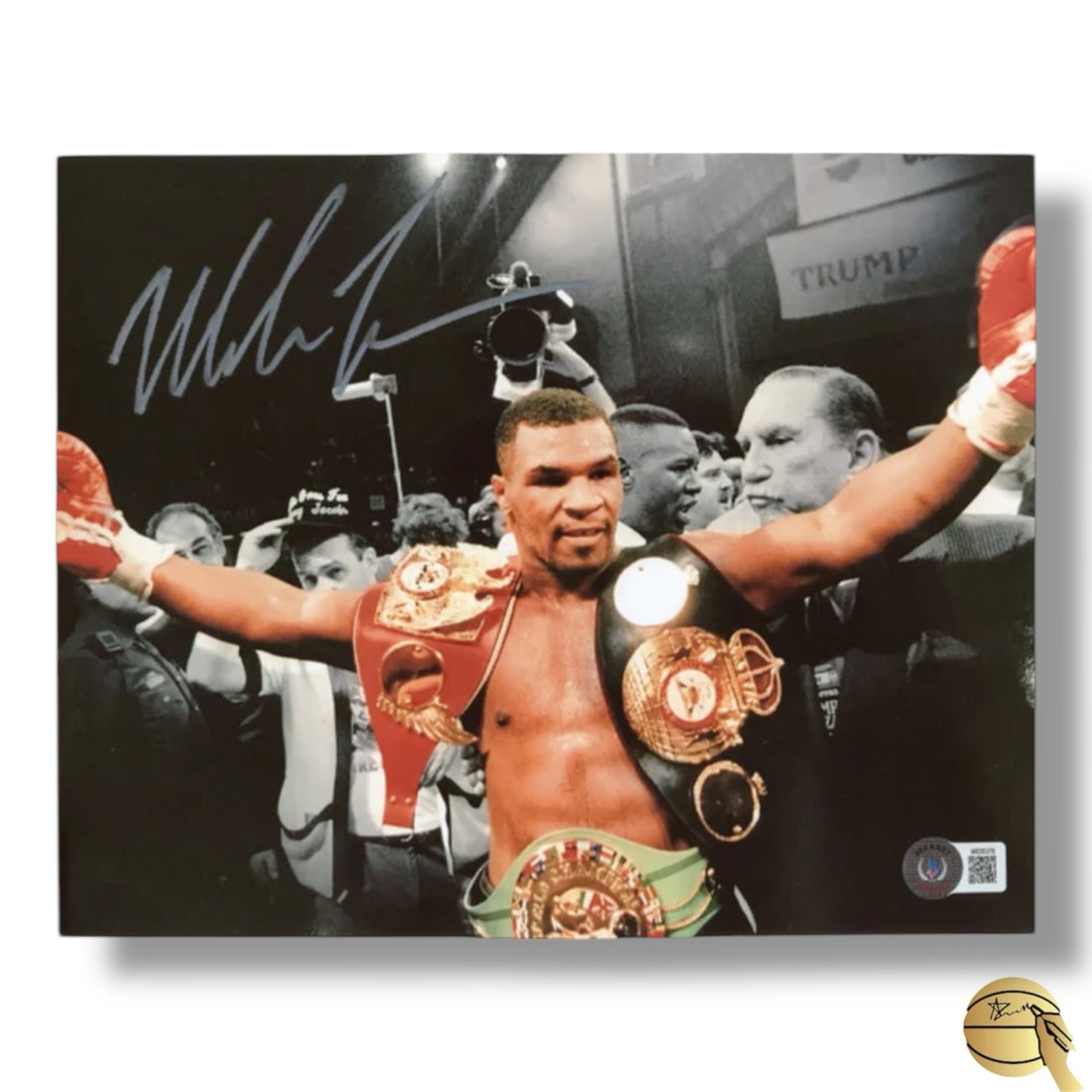 Foto autografiada por Mike Tyson