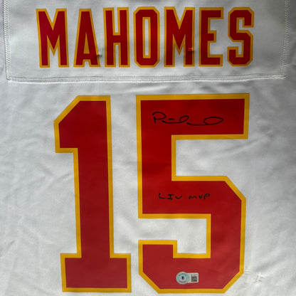 Jersey autografiado por Patrick Mahomes MVP