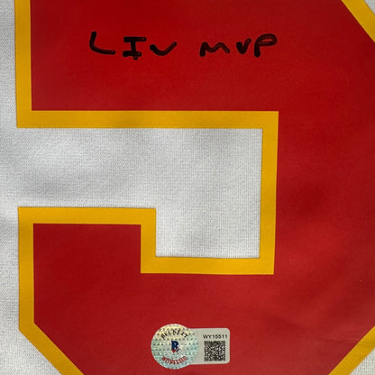 Jersey autografiado por Patrick Mahomes MVP