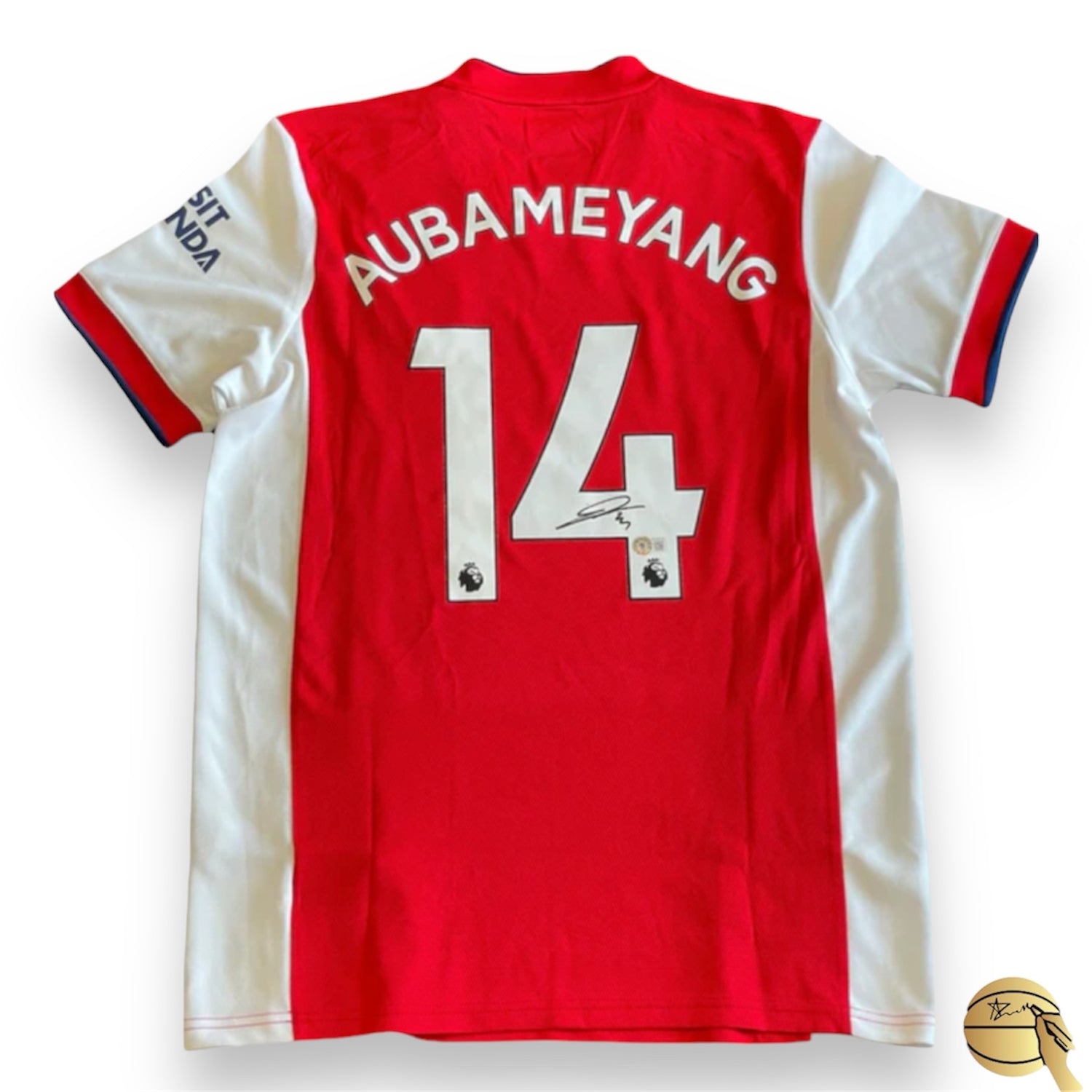 Jersey autografiado por Aubameyang