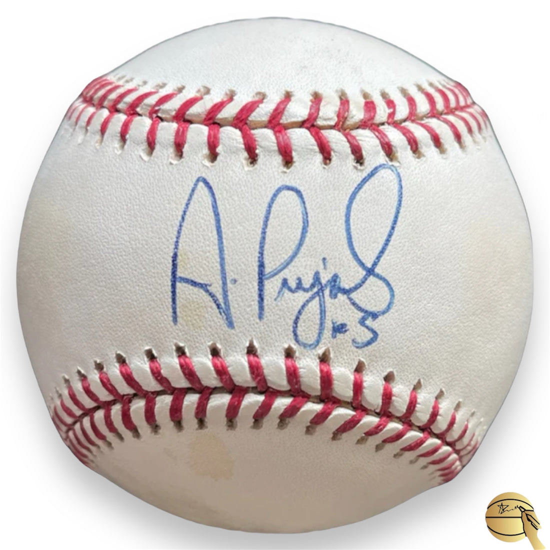 Pelota autografiada por Albert Pujols