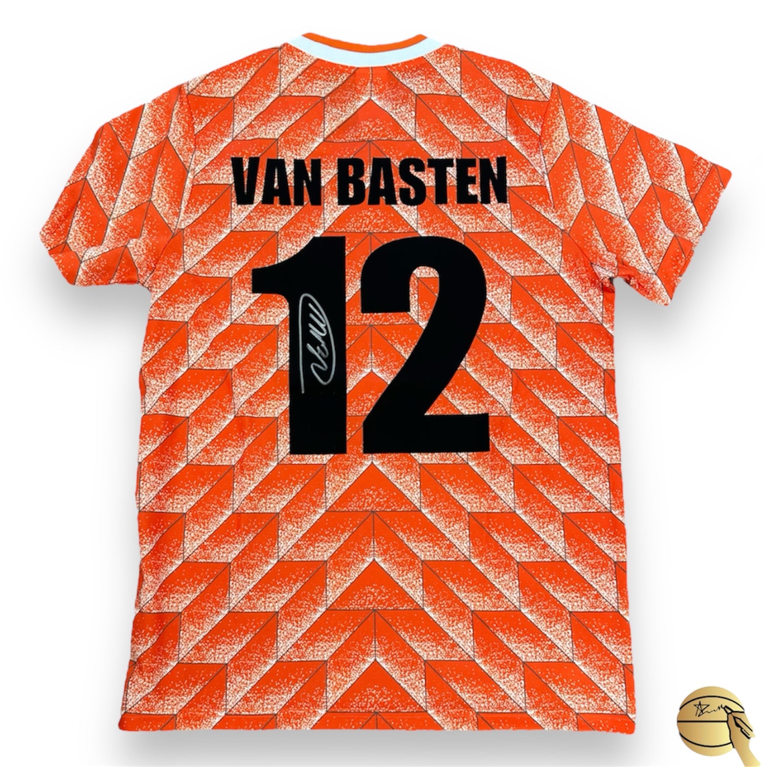 Jersey autografiado por Van Basten