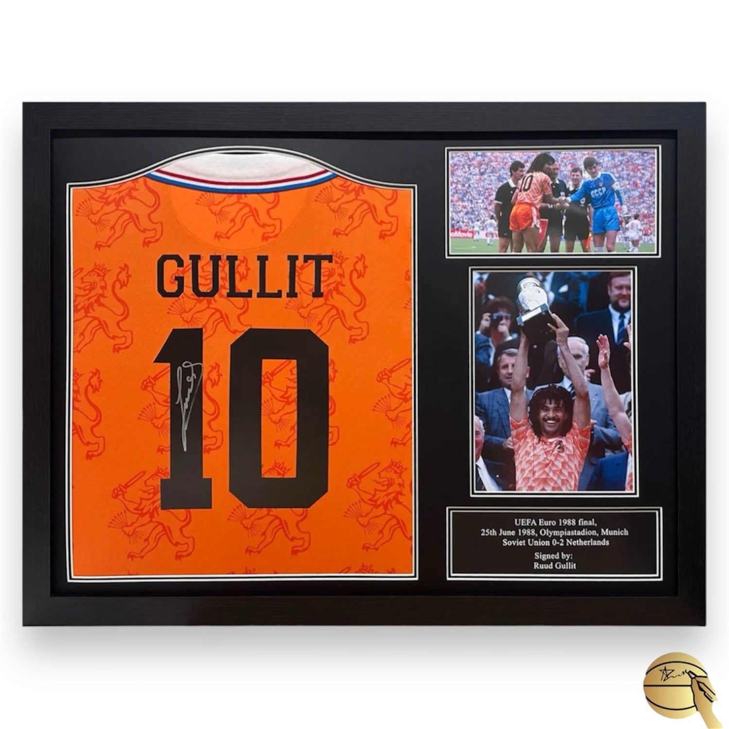 Jersey autografiado por Ruud Gullit