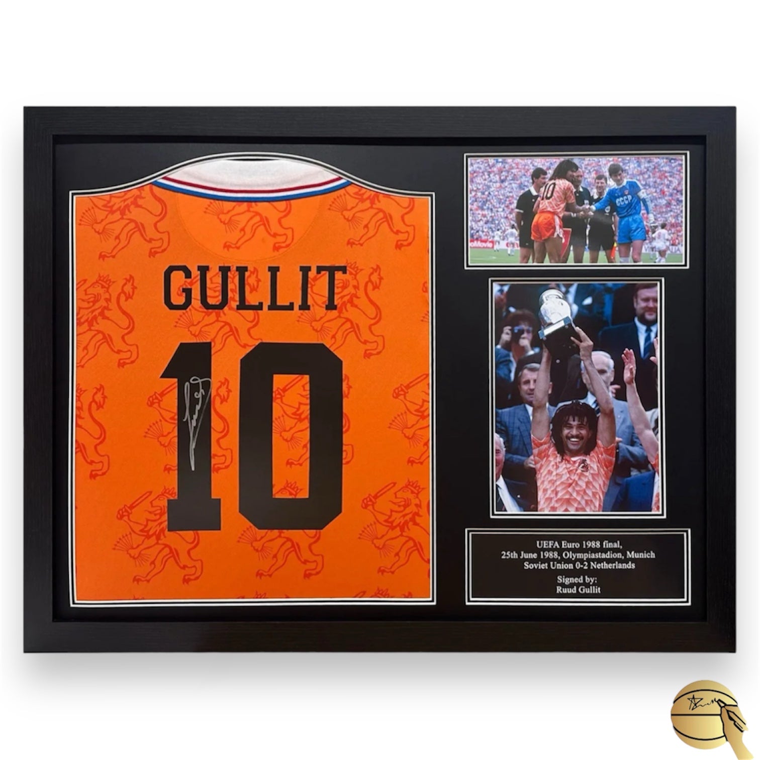 Jersey autografiado por Ruud Gullit