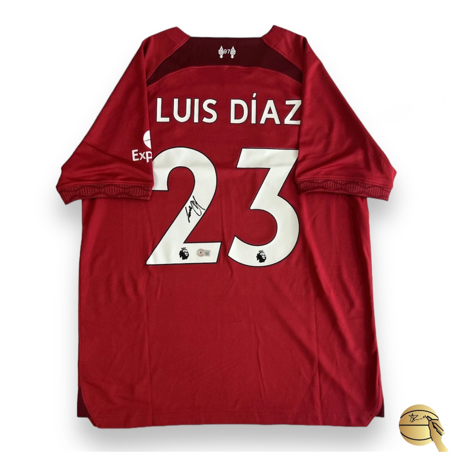 Jersey autografiado por Luis Diaz