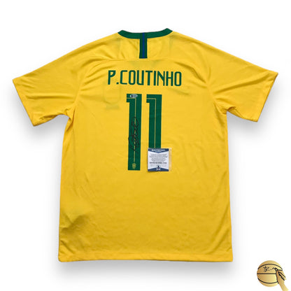 Jersey autografiado por Coutinho