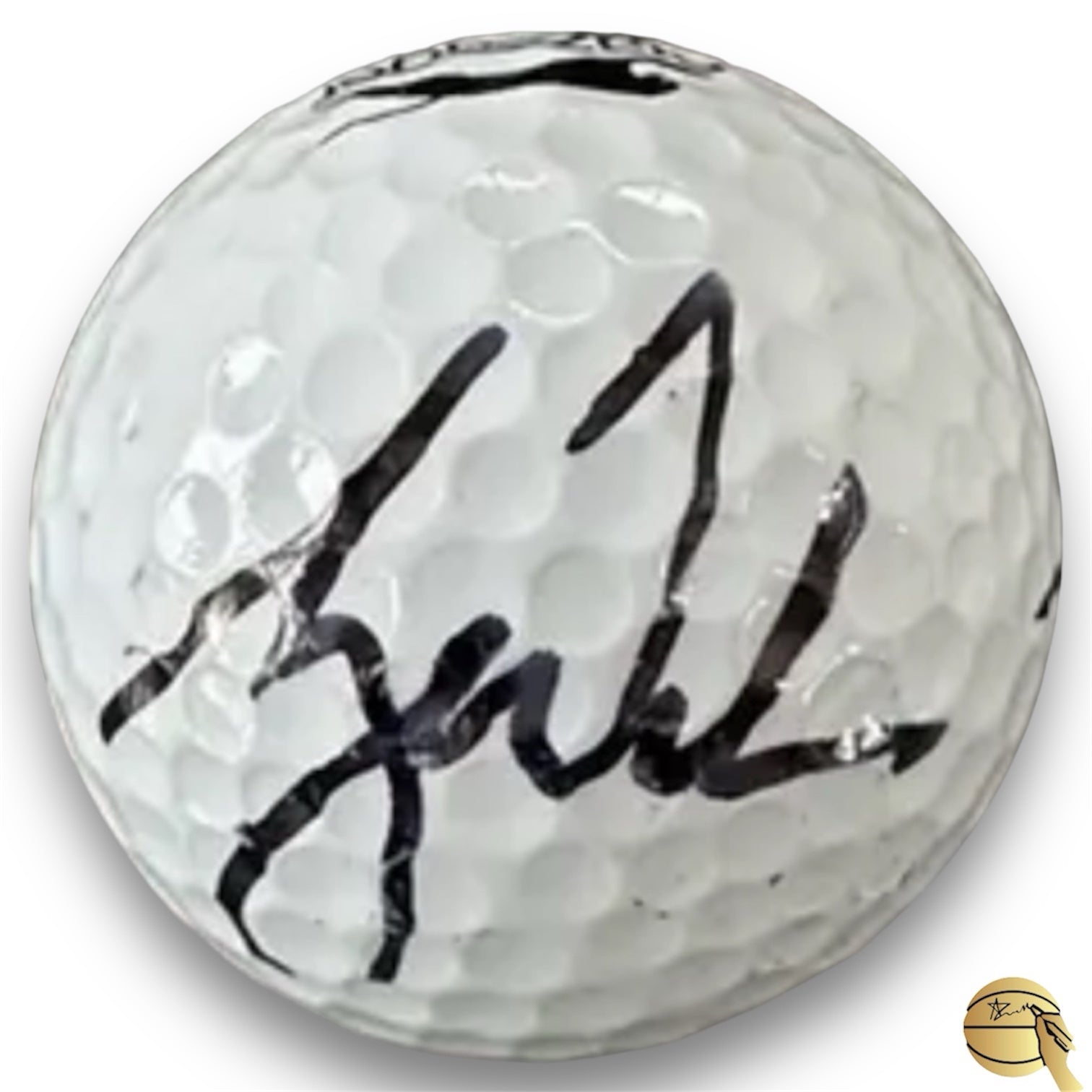 Pelota de golf autografiada por Tiger Woods