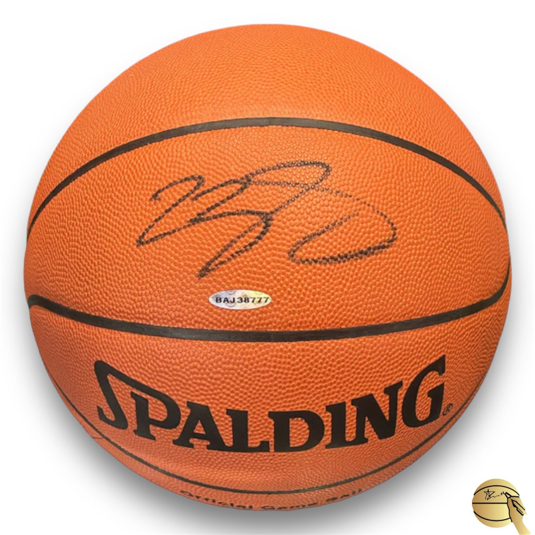 Balón autografiado por LeBron James