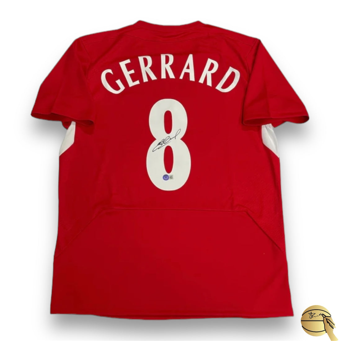 Jersey autografiada por Steven Gerrard - Signed Collectibles