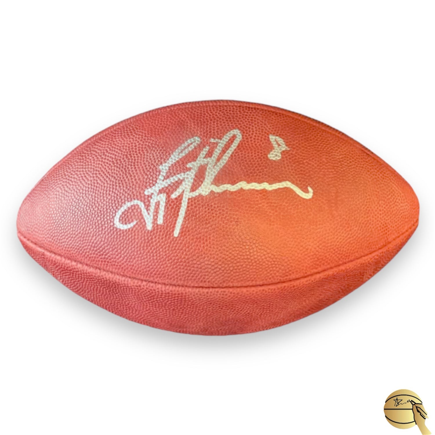 Balón autografiado por Troy Aikman