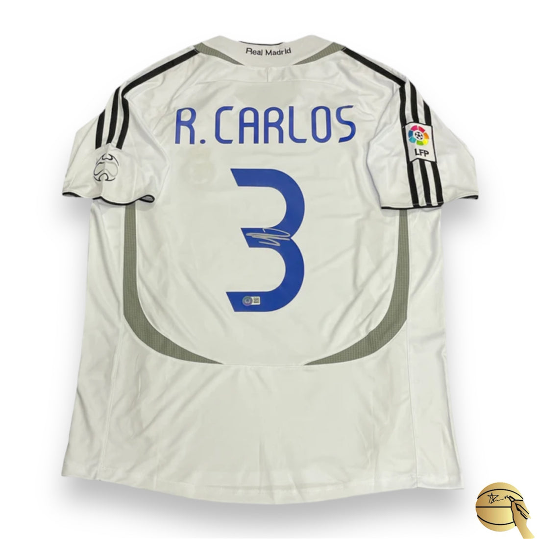 Jersey autografiado por Roberto Carlos - Signed Collectibles