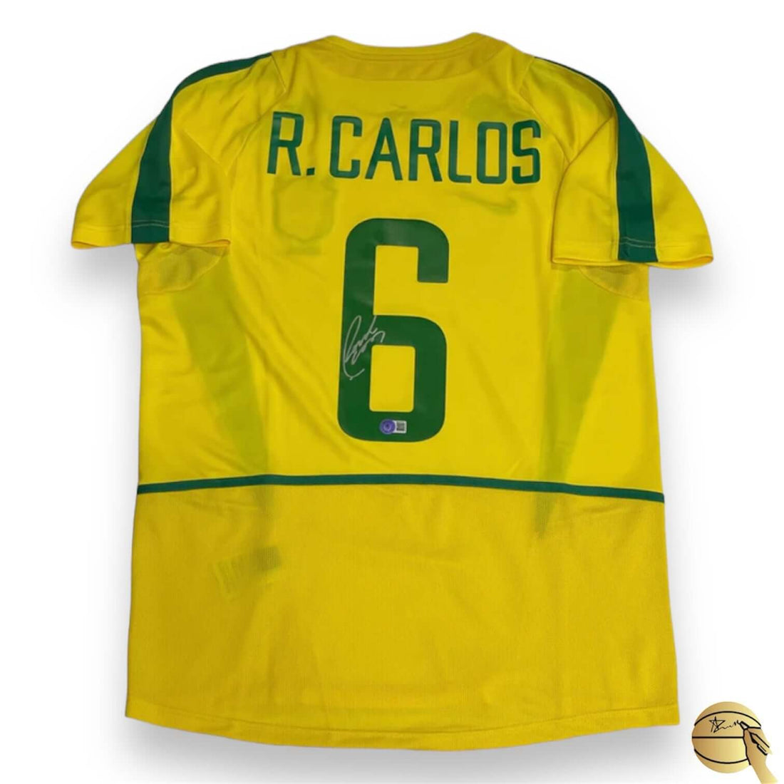 Jersey autografiado por Roberto Carlos - Signed Collectibles