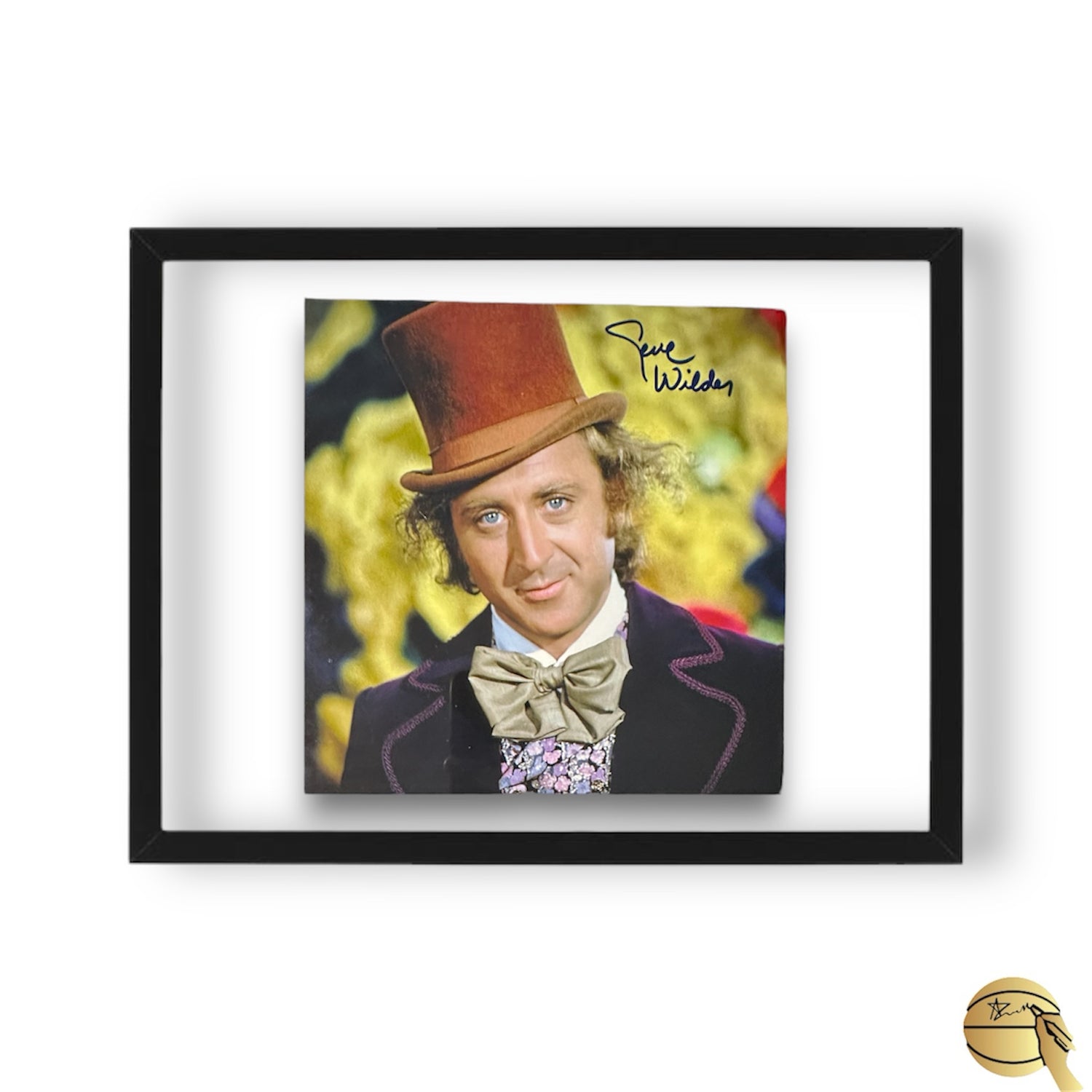 Cuadro autografiado por Gene Wilder