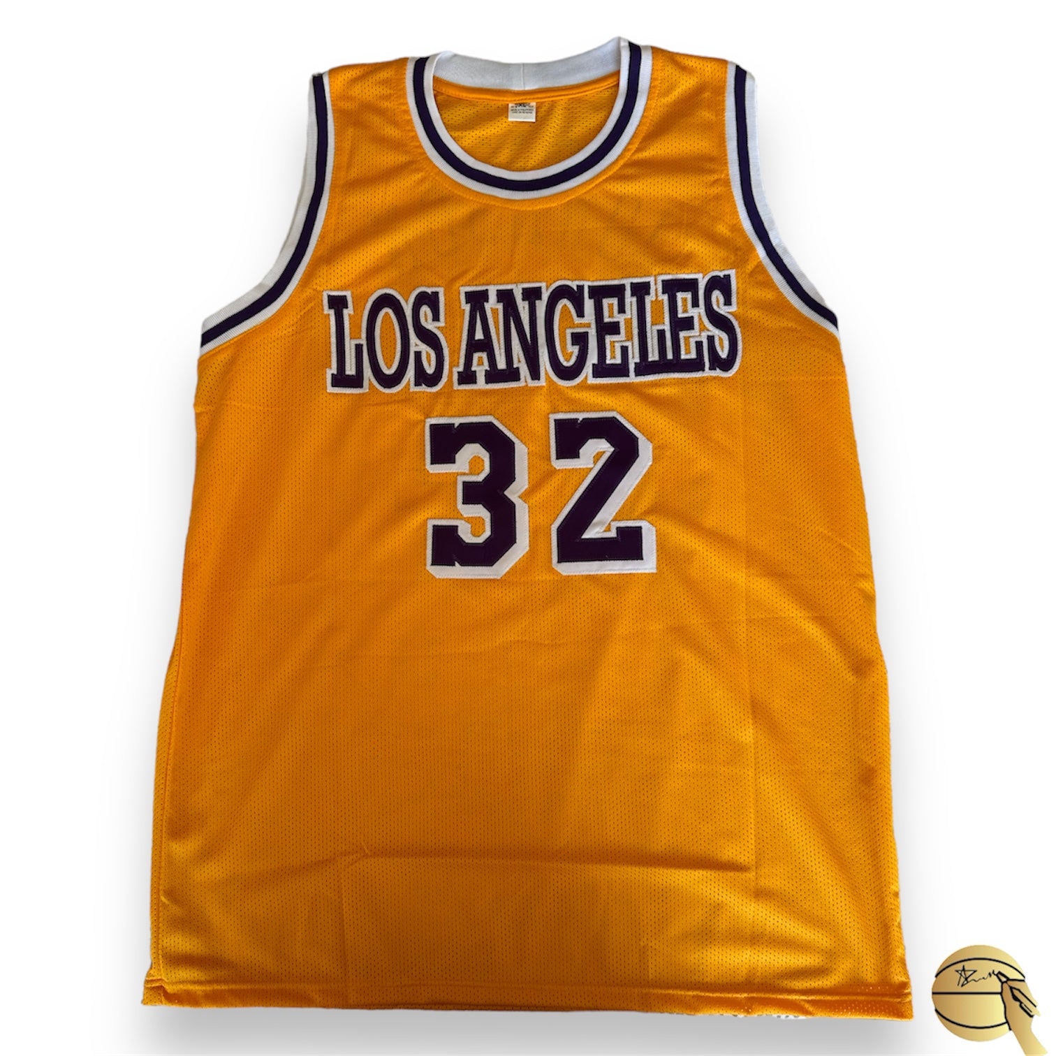 Jersey autografiado por Magic Johnson